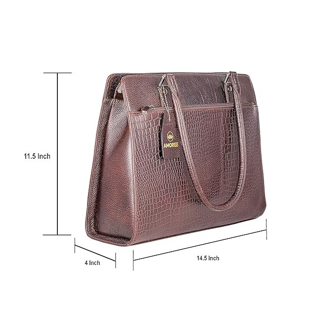 Leather Shoulder Bag for Women - Image 3